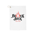 Golf Towel - Blackjack Speed Shop Flame Logo Microfiber Towel with Grommet Hook