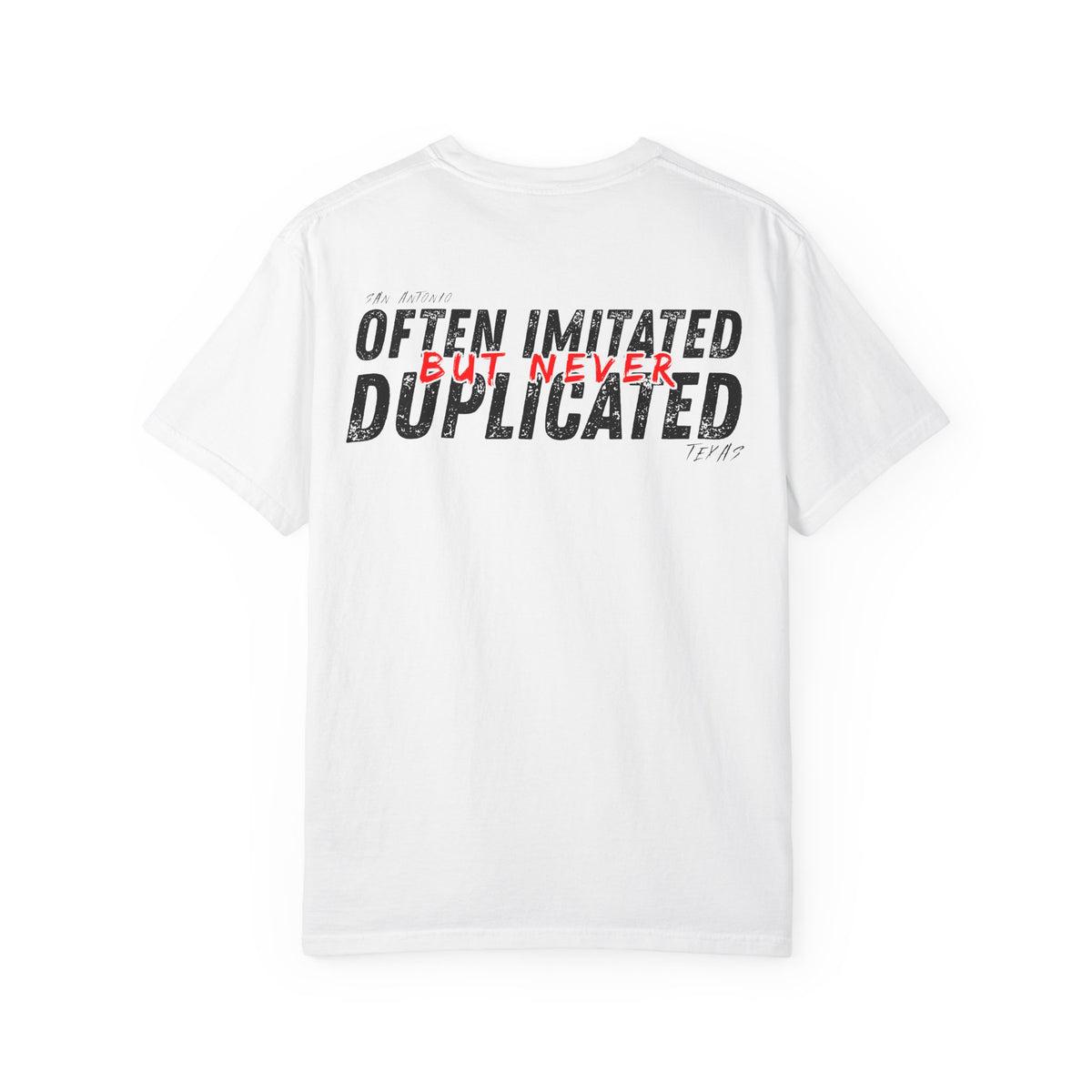 Often Imitated But Never Duplicated SATX Shop Shirt