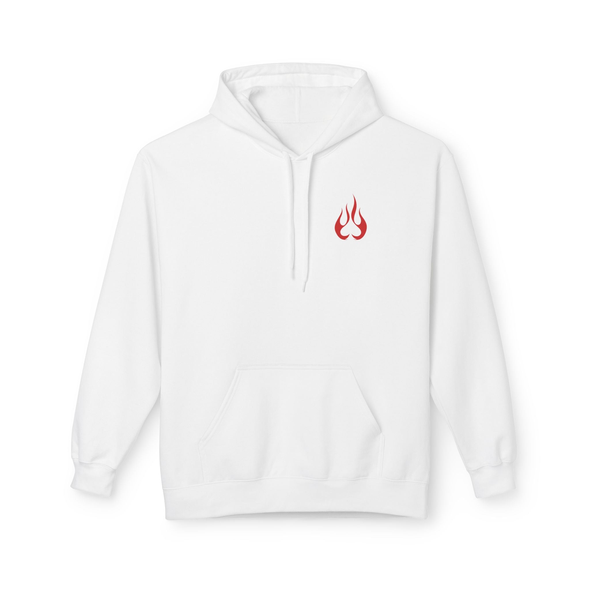 Texas Made Hoodie — ’Texas Made’ License Plate Design with Flame Logo