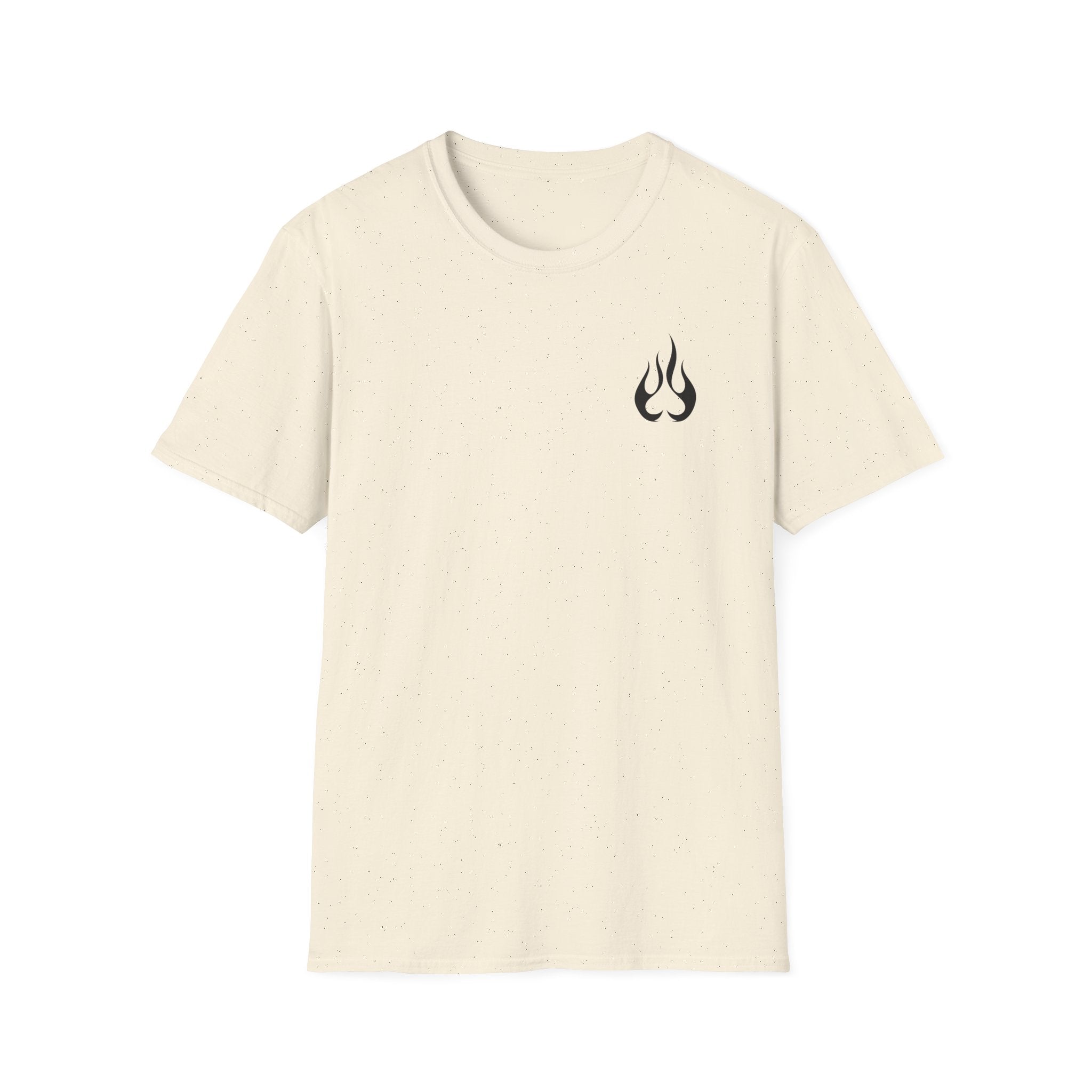 Texas Made T-Shirt – 'Texas Made' License Plate Graphic with Flame Logo