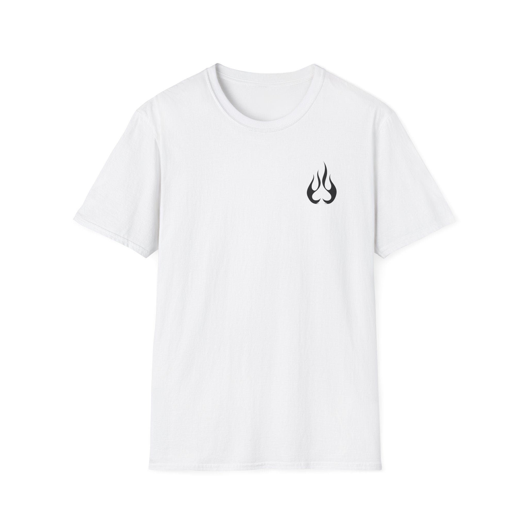 Texas Made T-Shirt – 'Texas Made' License Plate Graphic with Flame Logo
