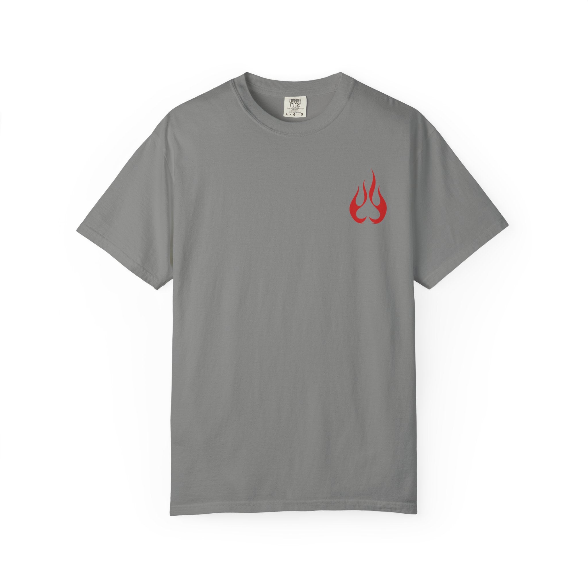 Blackjack Speed Shop T-Shirt — Retro Stripes & Flame Logo