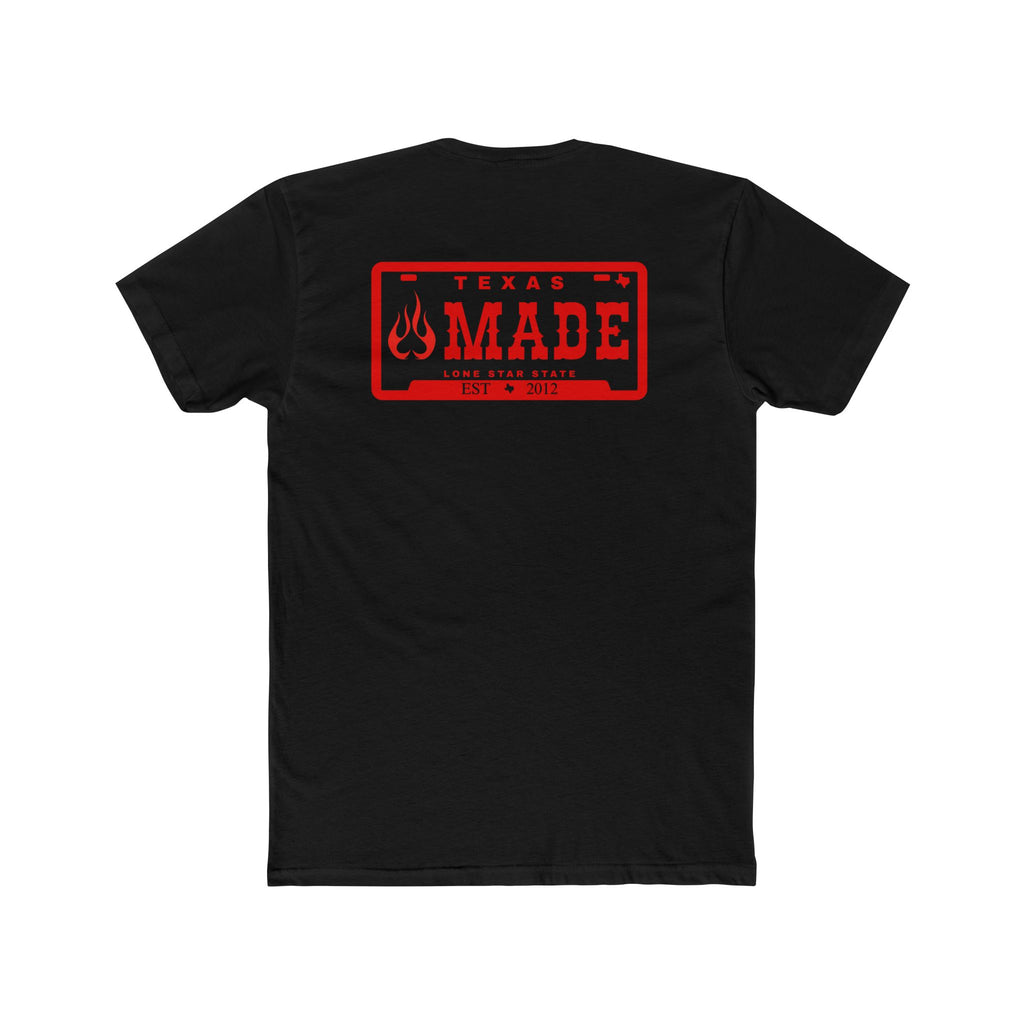 Texas Made T-Shirt – Retro Stamp Graphic Crew Tee