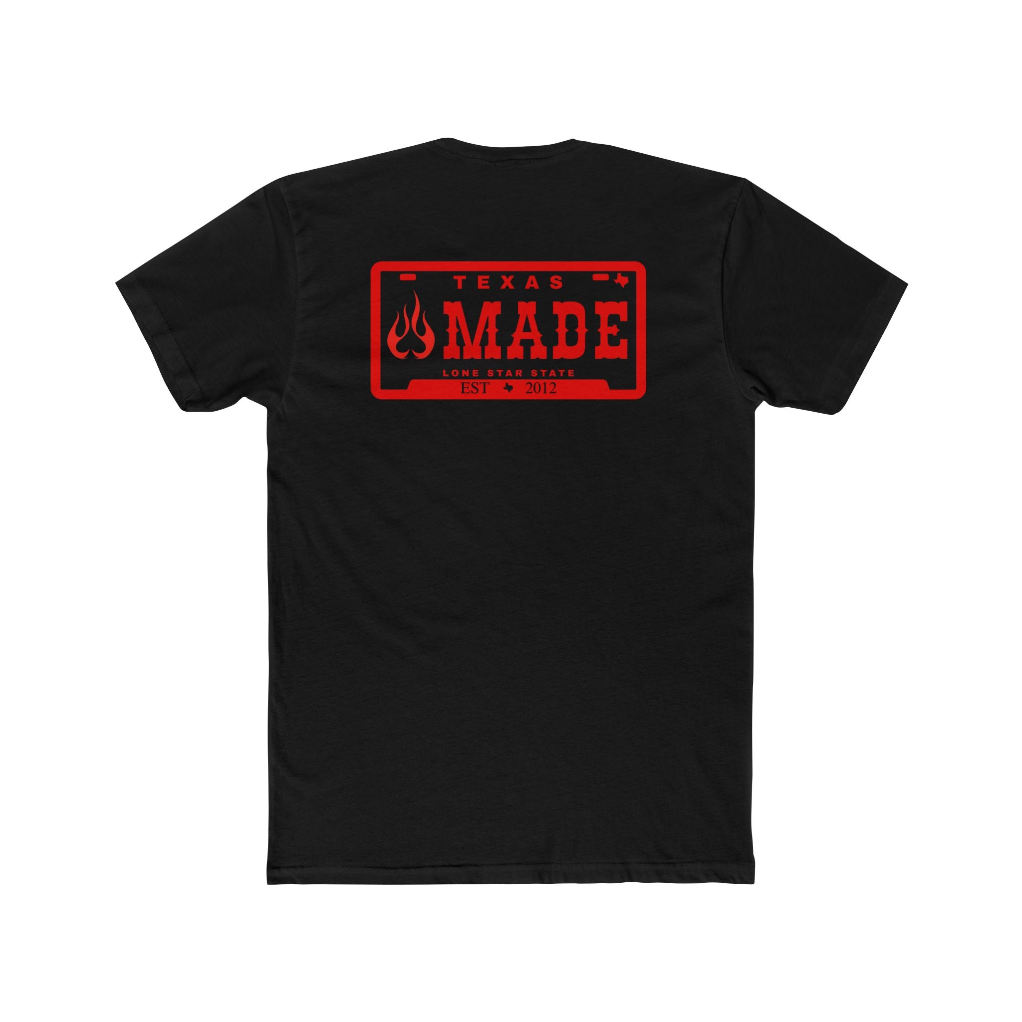Texas Made T-Shirt – Retro Stamp Graphic Crew Tee