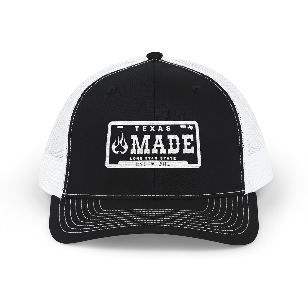 Texas Made Trucker Cap — Vintage Patch Snapback Hat