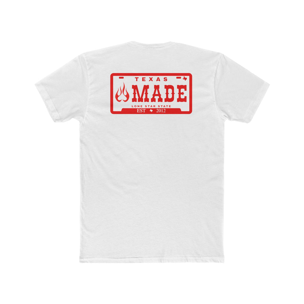Texas Made T-Shirt – Retro Stamp Graphic Crew Tee