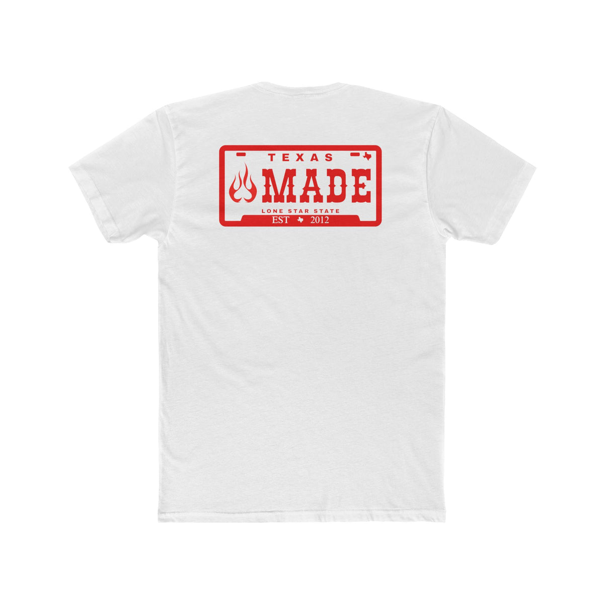Texas Made T-Shirt – Retro Stamp Graphic Crew Tee