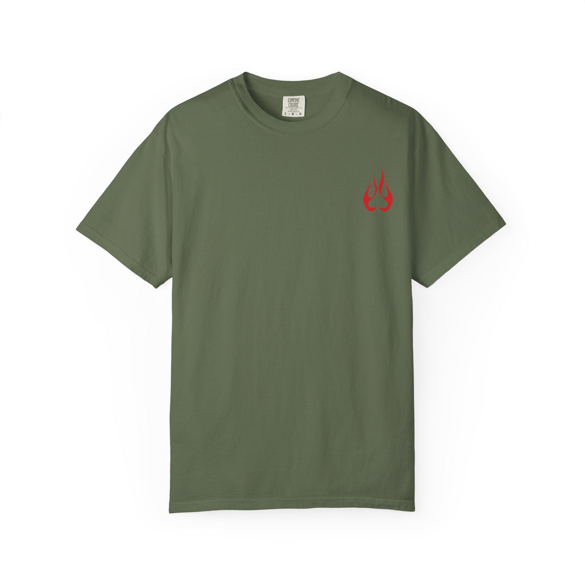 Blackjack Speed Shop T-Shirt — Retro Stripes & Flame Logo