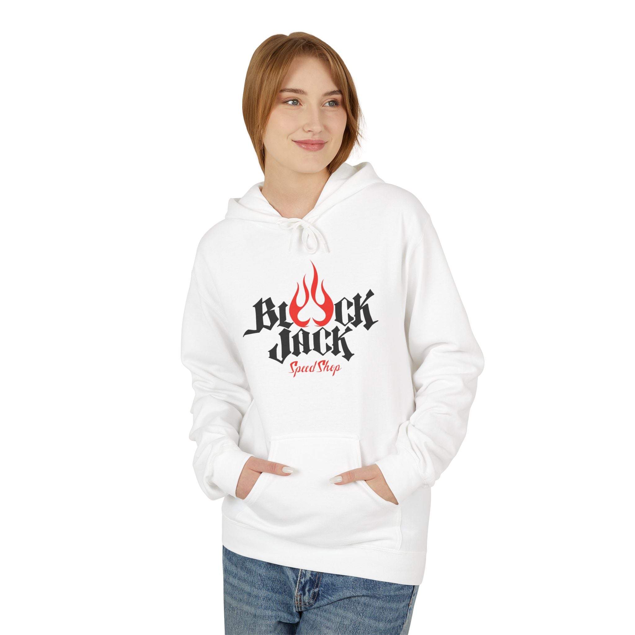 Hoodie — 'Often Imitated But Never Duplicated' Black Jack Graphic Hoodie